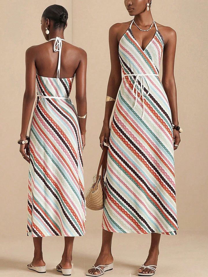 Rochie maxi SHEIN, mix culori