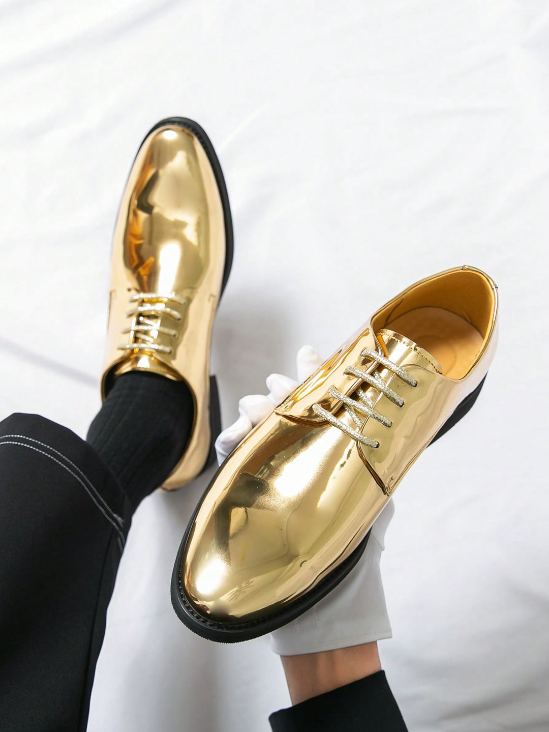 Pantofi eleganți SHEIN, auriu