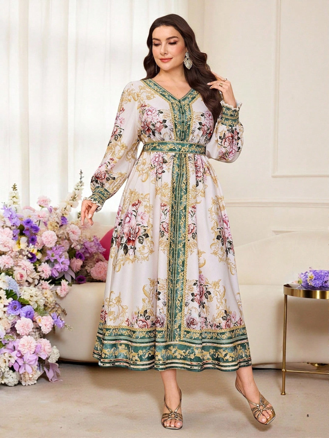 Rochie SHEIN, mix culori