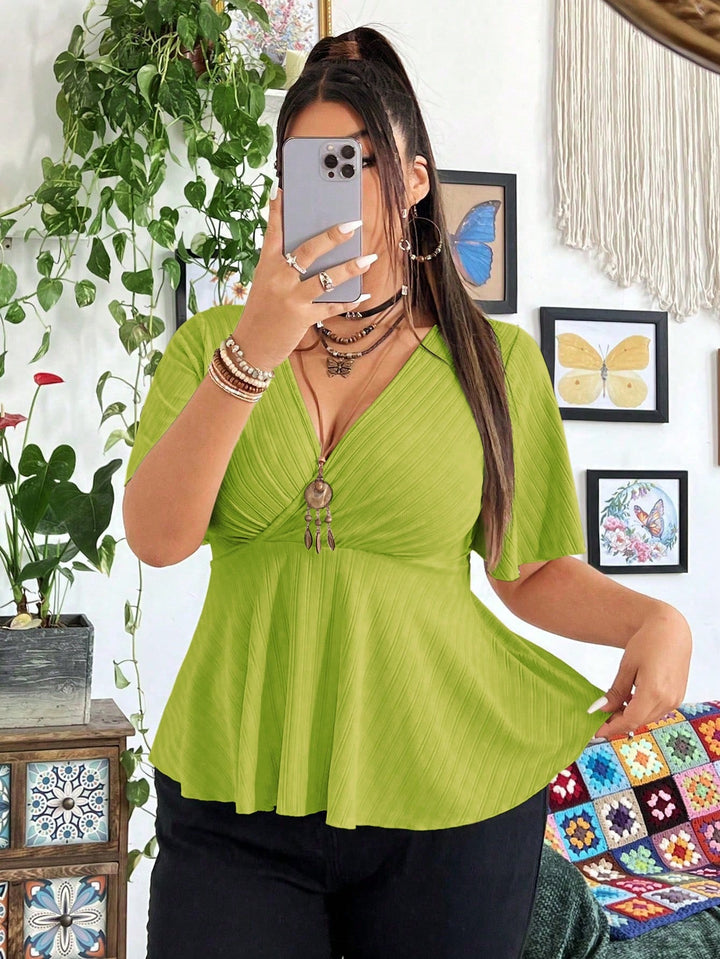 Tricou SHEIN, verde