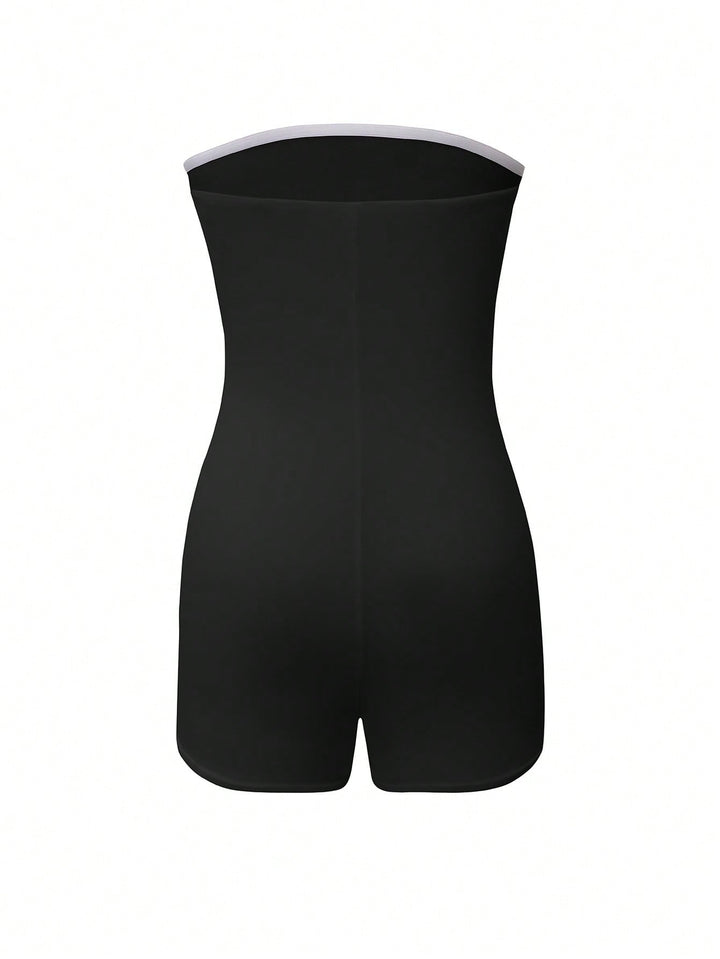 Salopeta SHEIN, negru