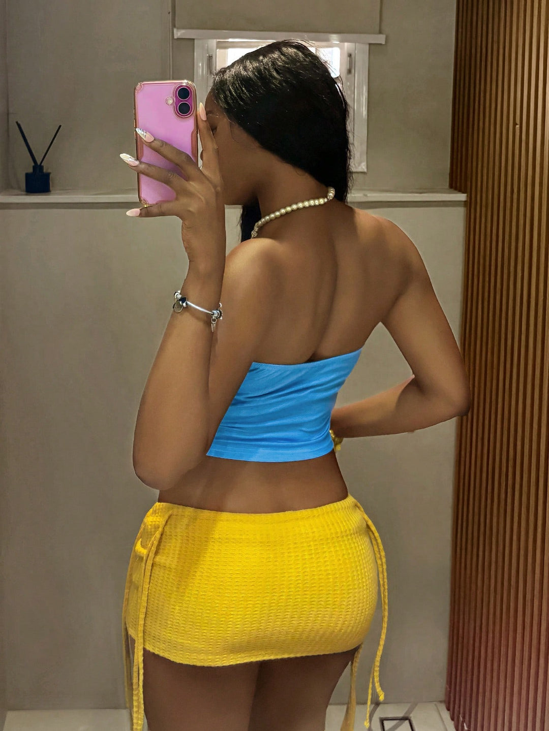 Top SHEIN, albastru