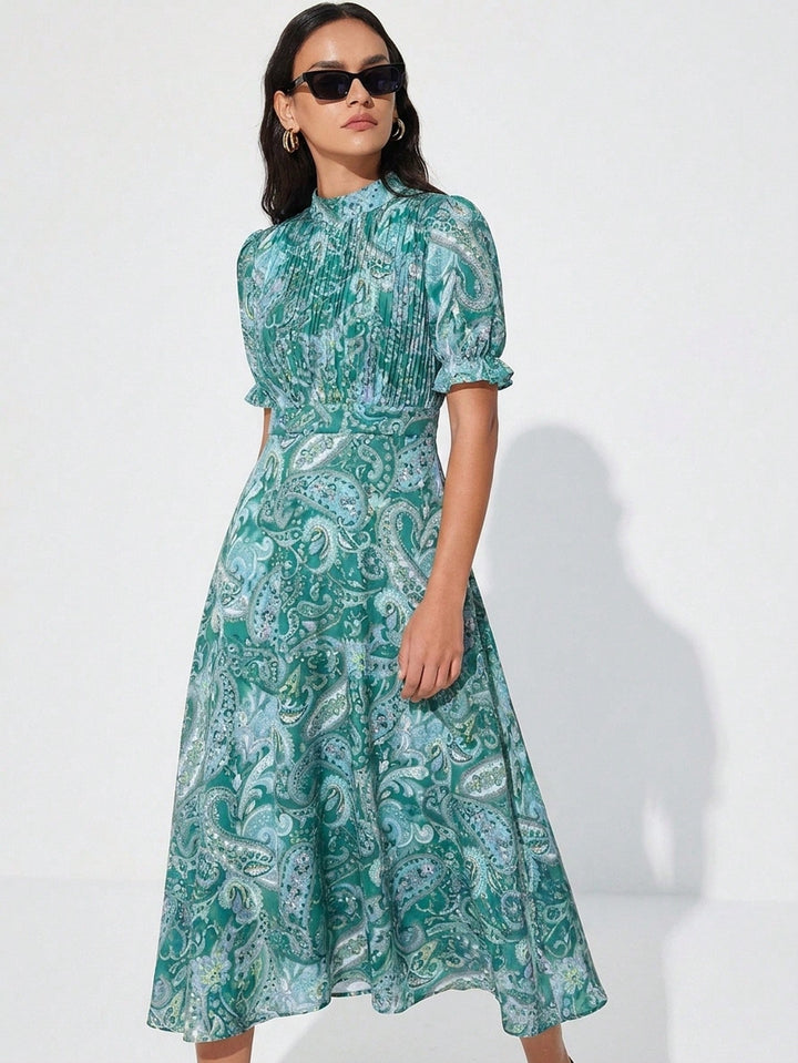 Rochie maxi SHEIN, verde