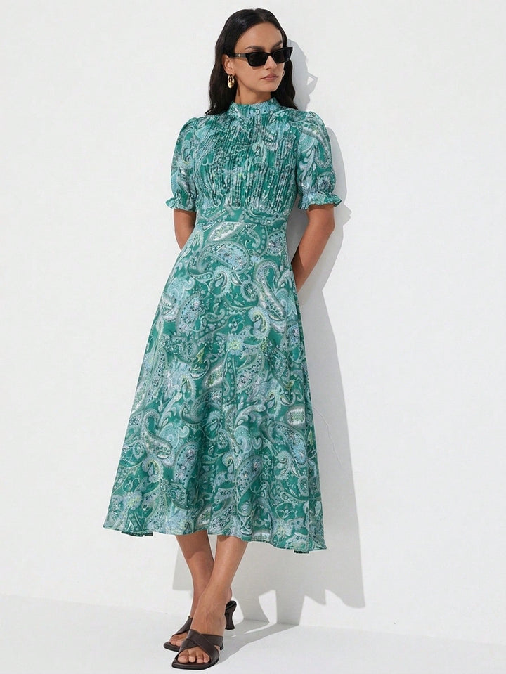 Rochie maxi SHEIN, verde