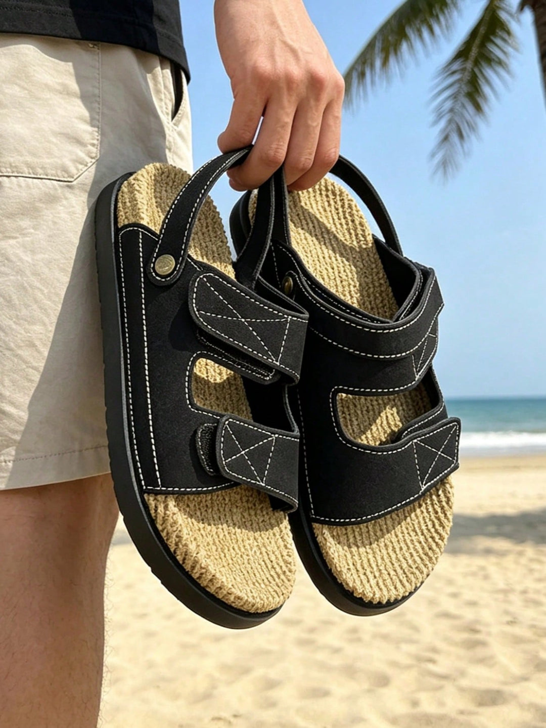 Sandale SHEIN, negru