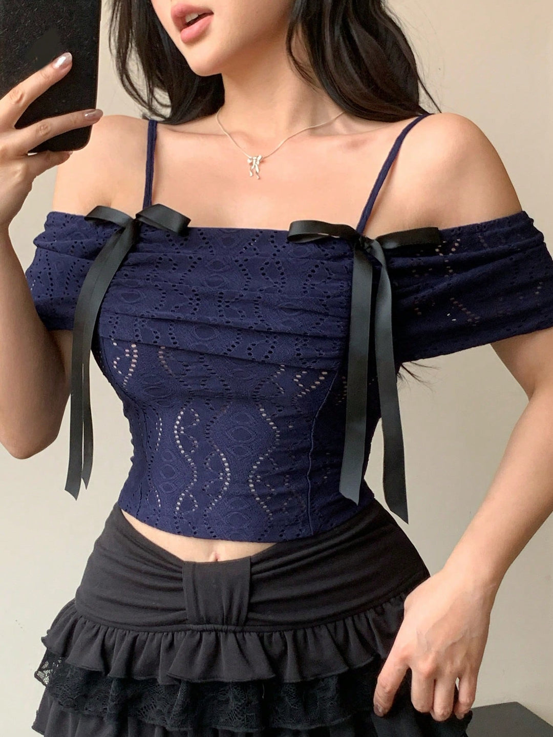 Top SHEIN, albastru