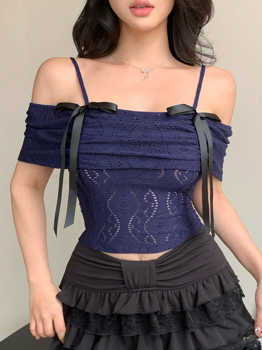 Top SHEIN, albastru
