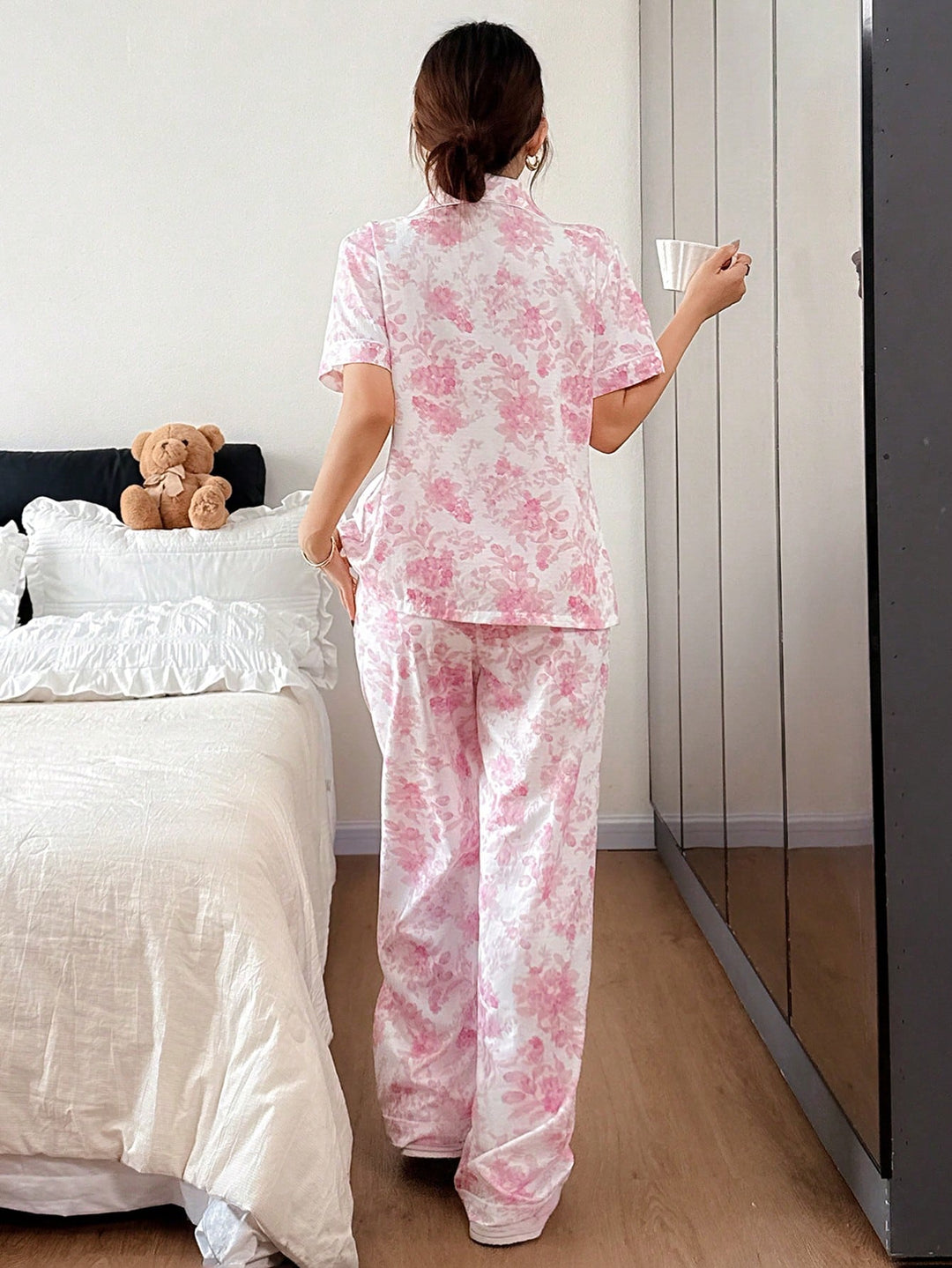 Pijama SHEIN, roz