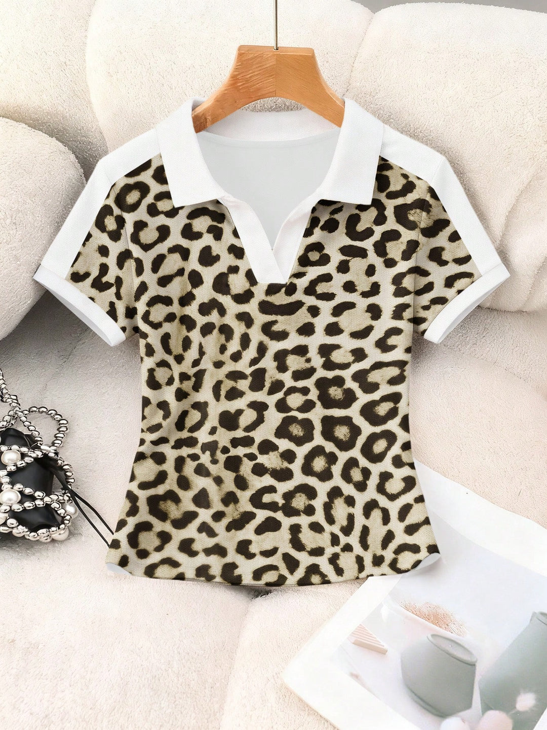 Top SHEIN, alb