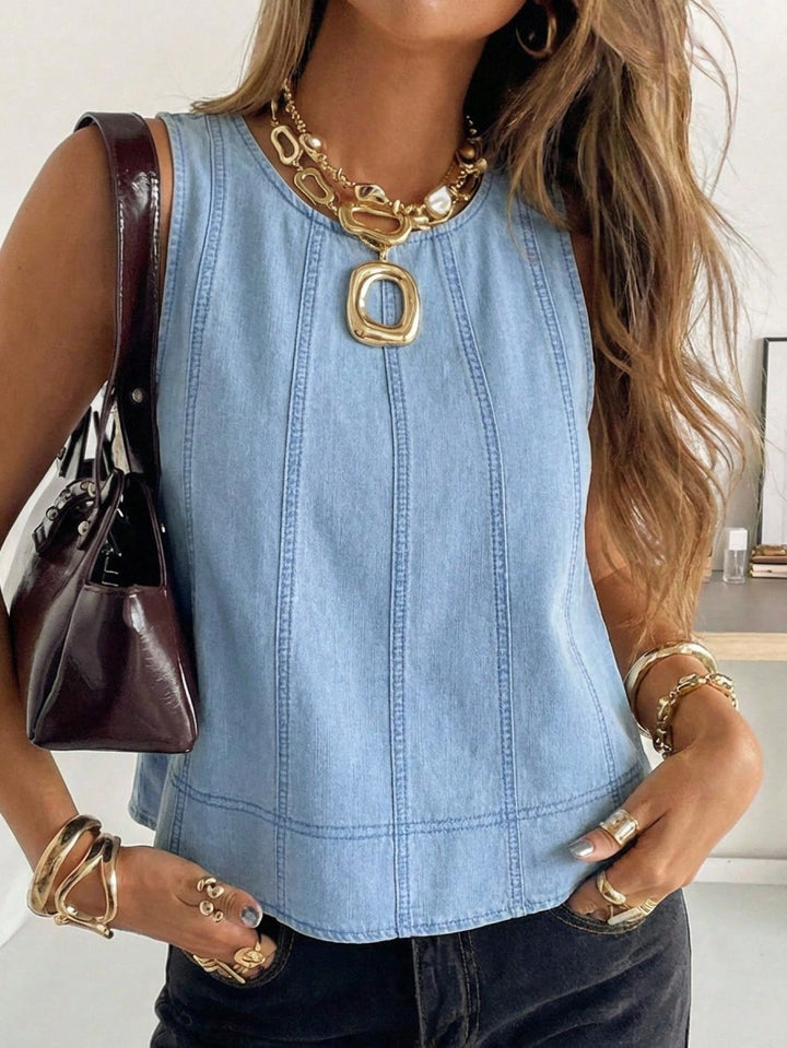 Top SHEIN, albastru