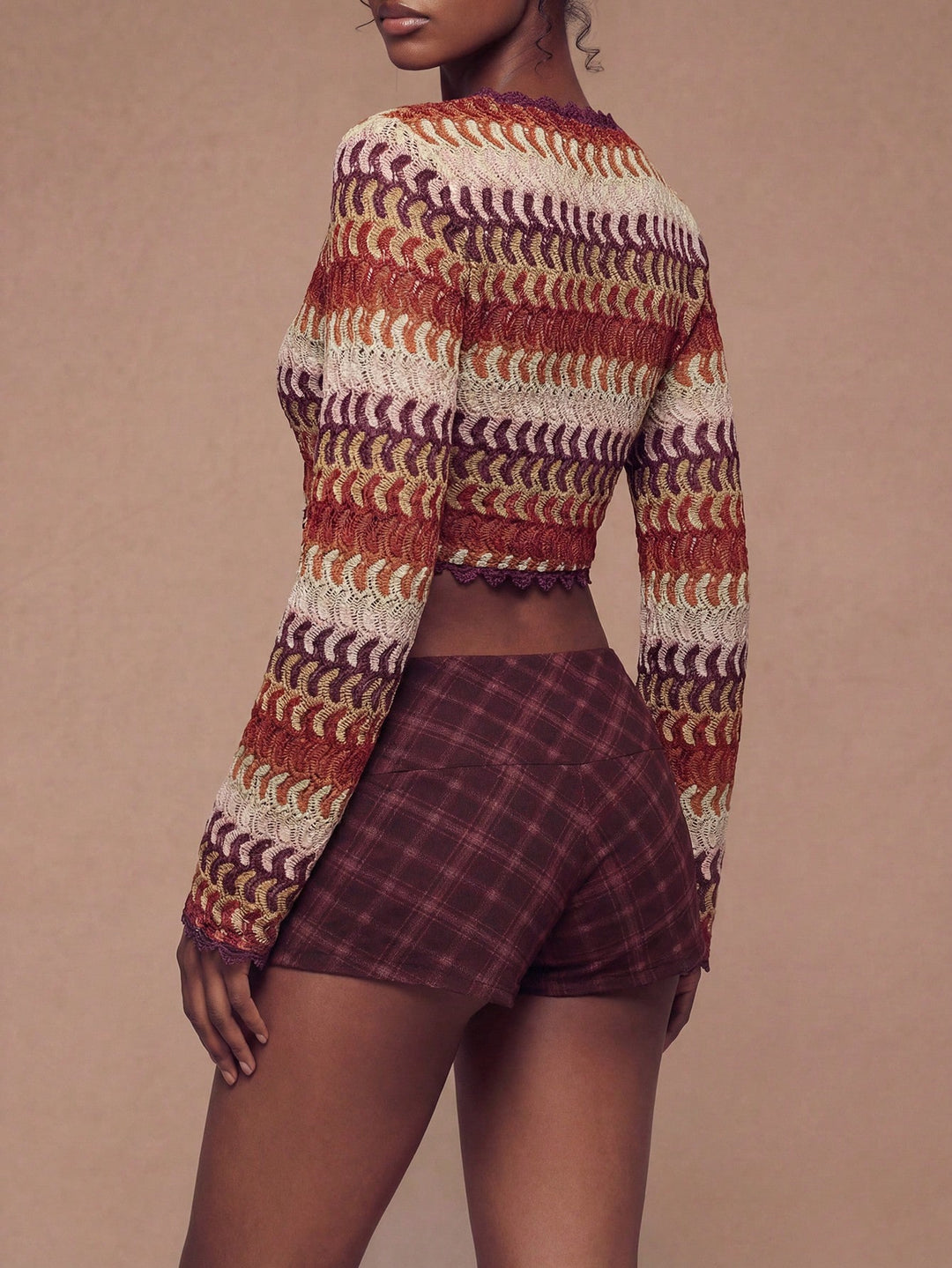 Pulover tricotat SHEIN, mix culori