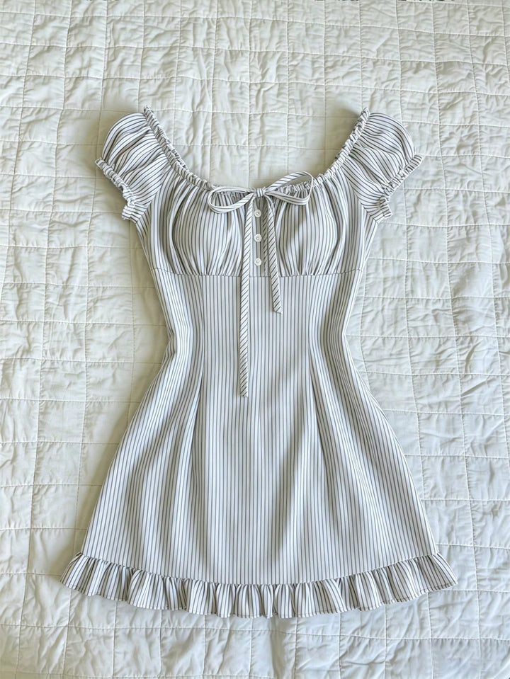 Rochie mini SHEIN, alb