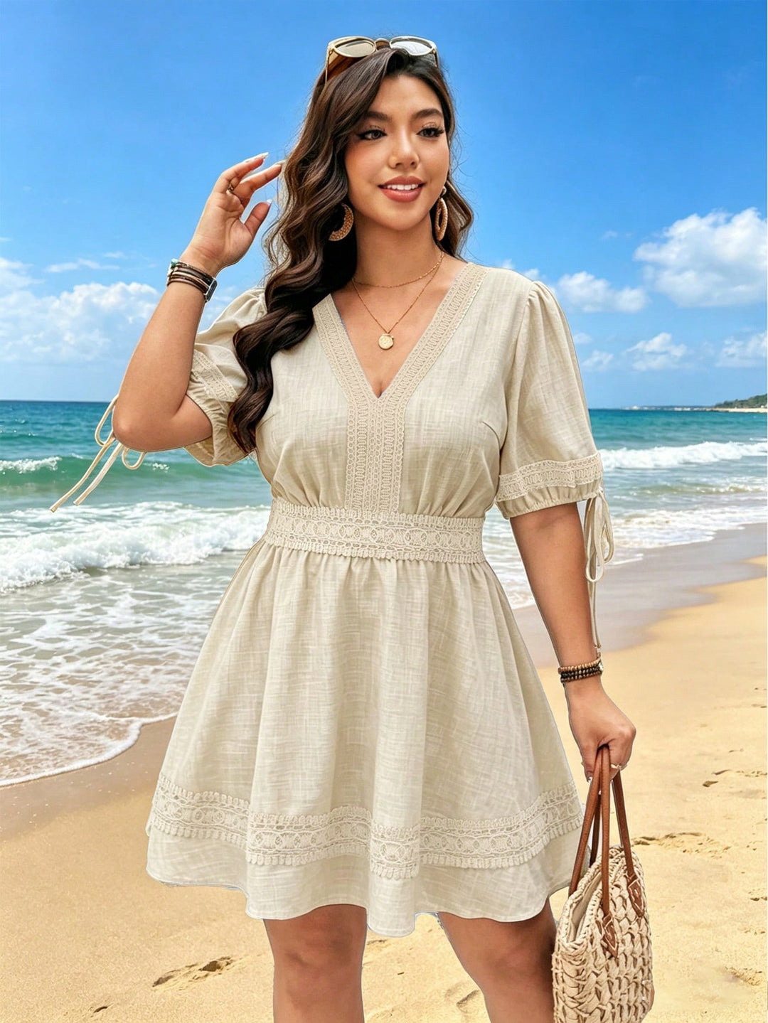 Rochie SHEIN, bej