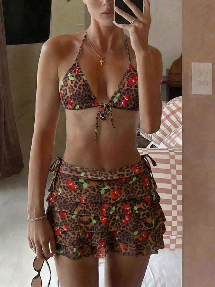 Set bikini SHEIN, mix culori