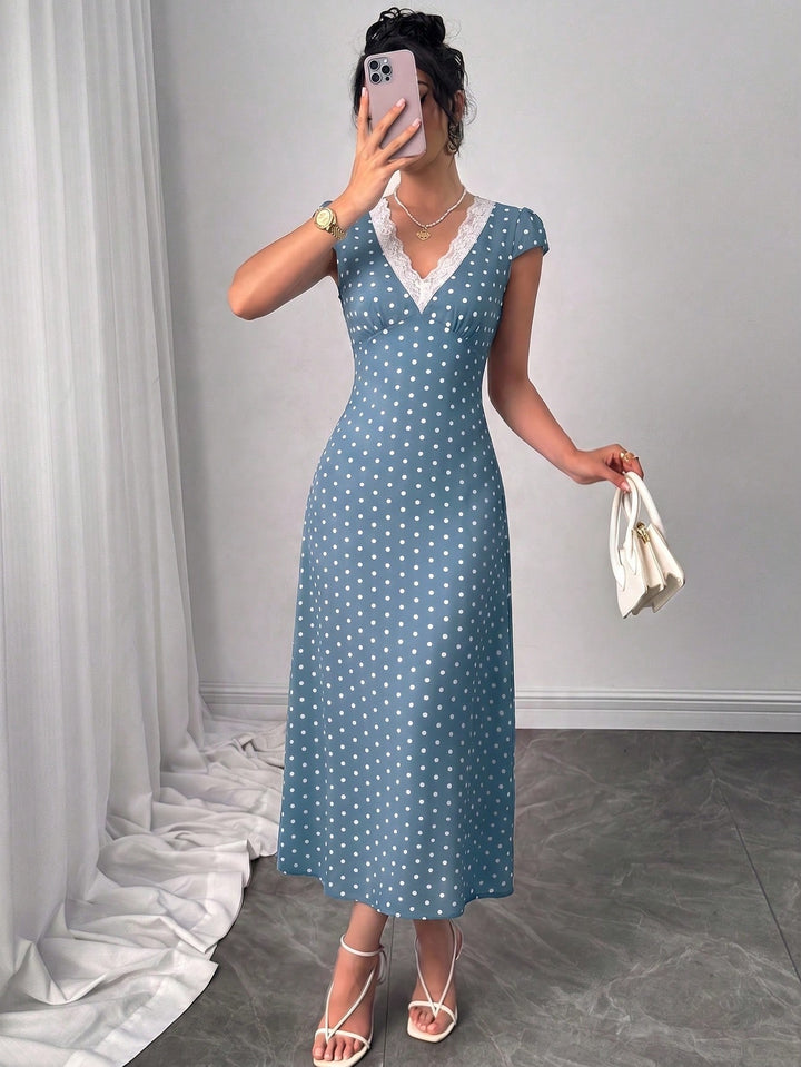 Rochie maxi SHEIN, albastru