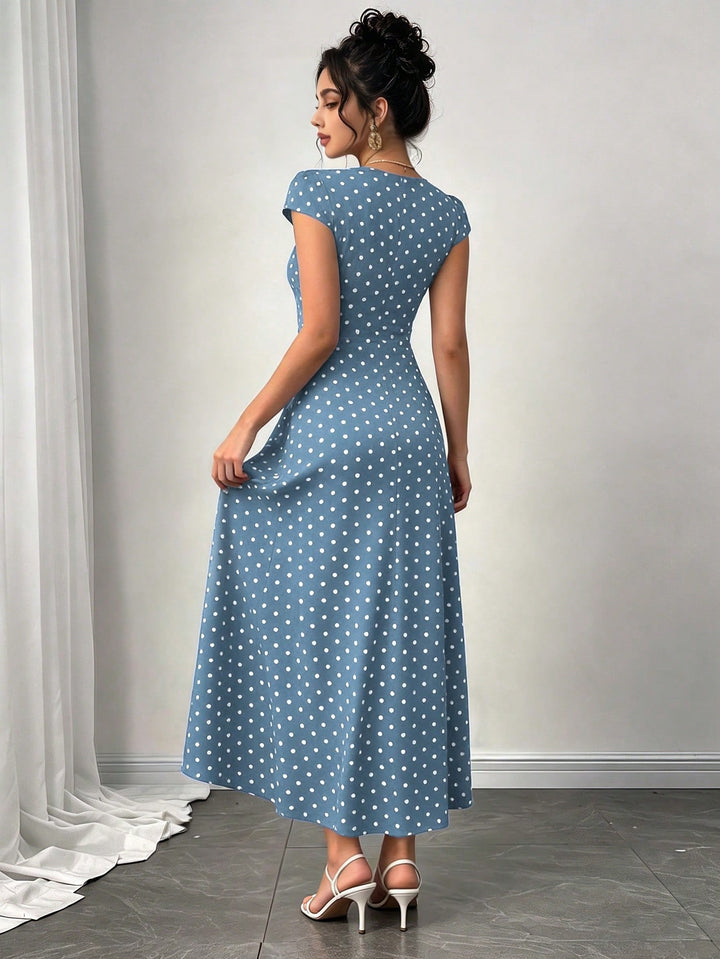 Rochie maxi SHEIN, albastru