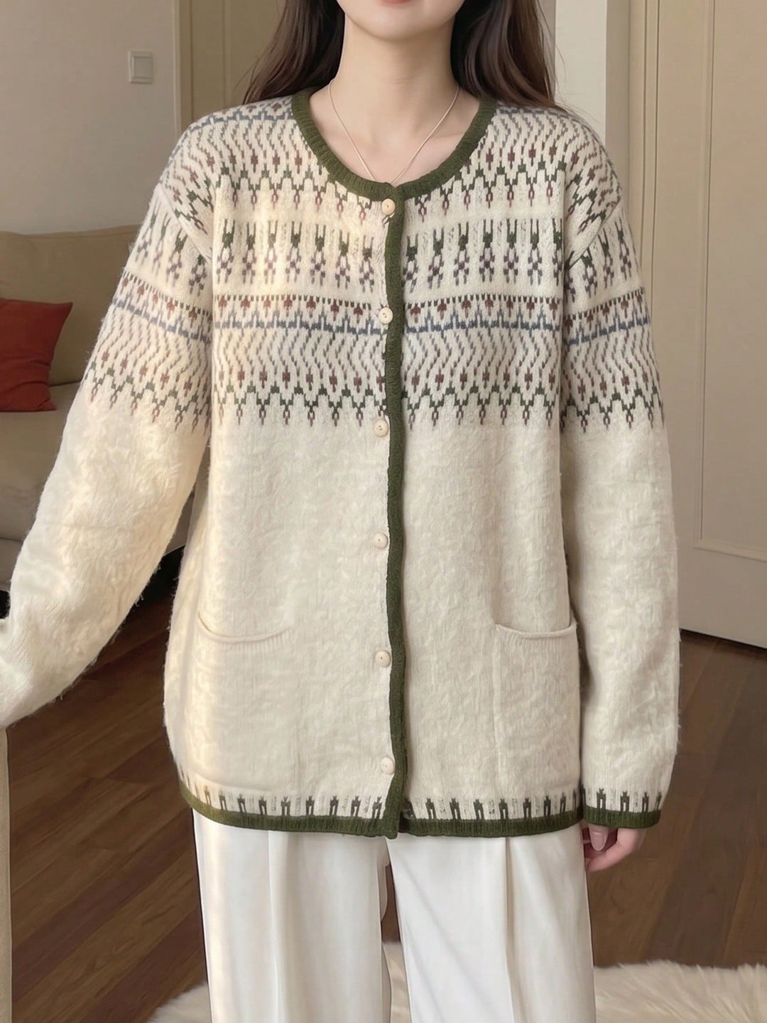 Cardigan SHEIN, portocaliu