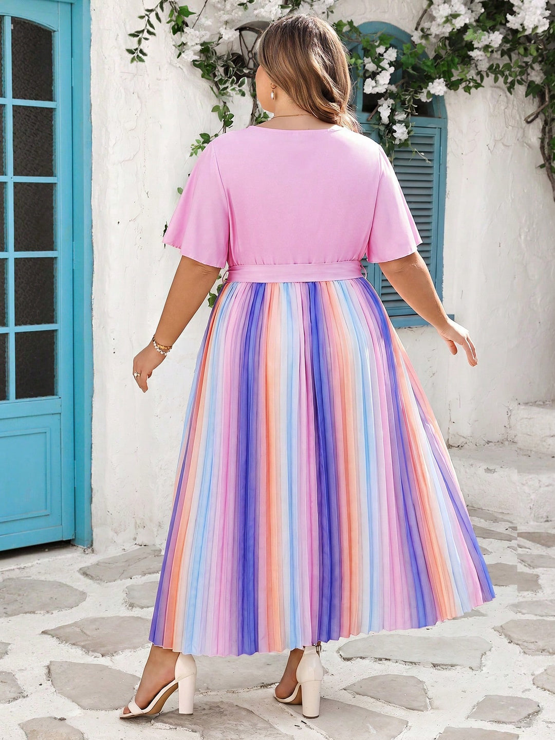Rochie SHEIN, mix culori
