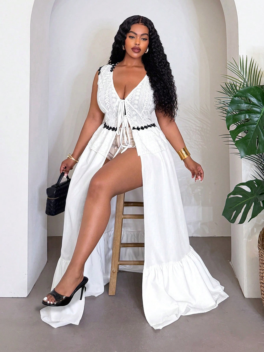 Rochie SHEIN, alb