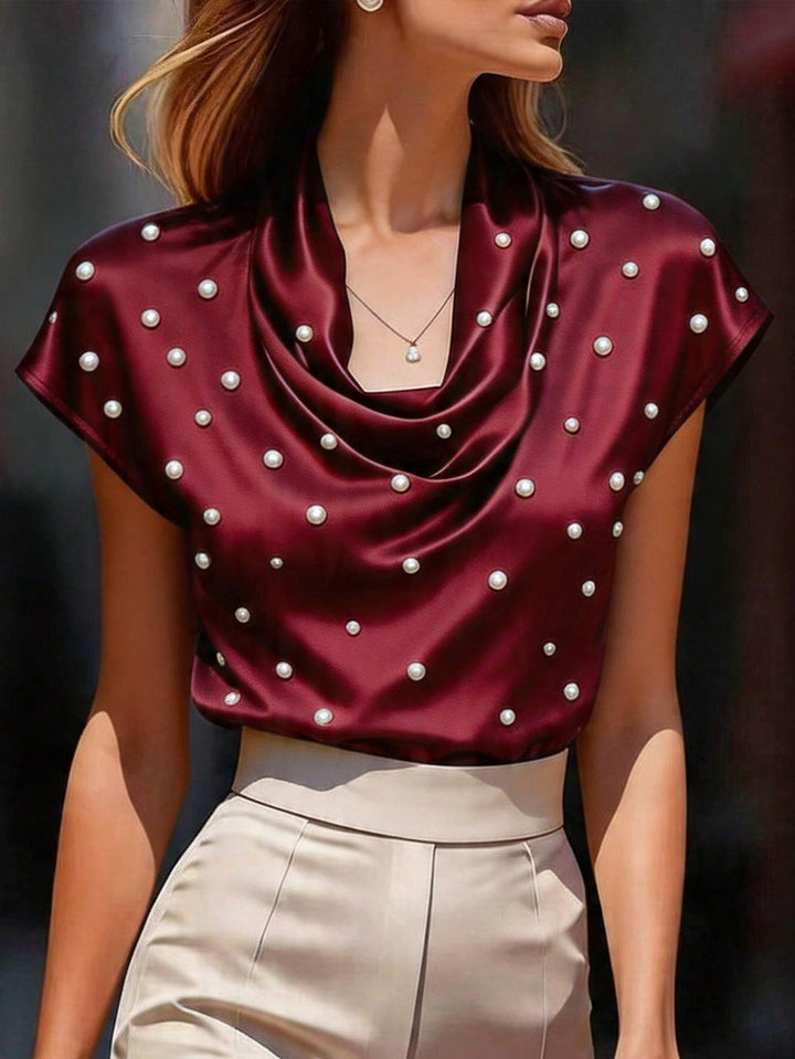 Tricou SHEIN, vișiniu