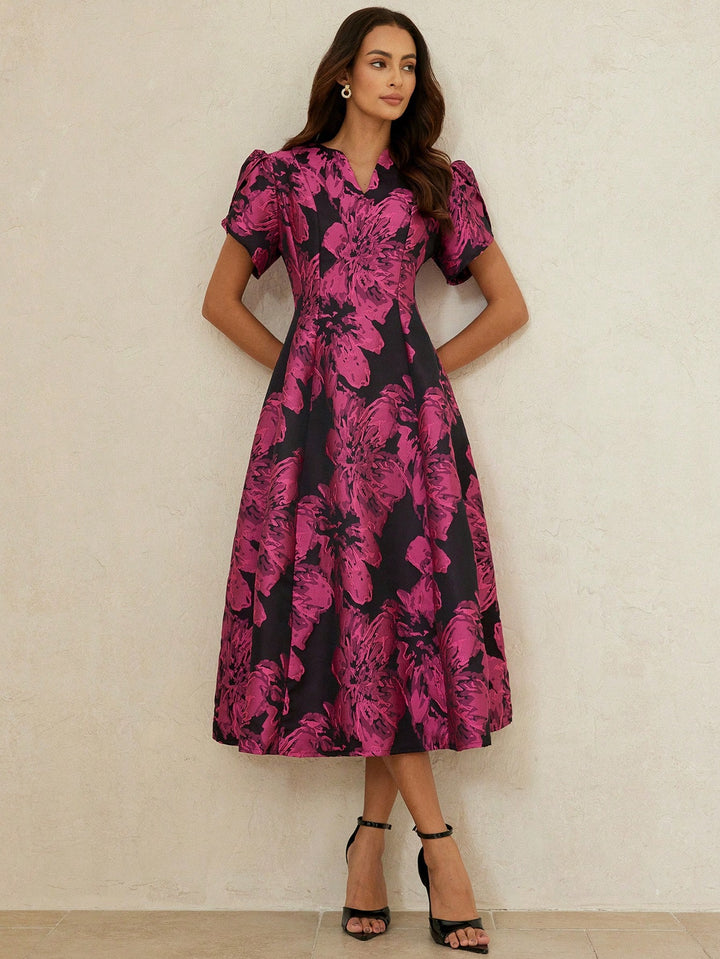 Rochie maxi SHEIN, mix culori