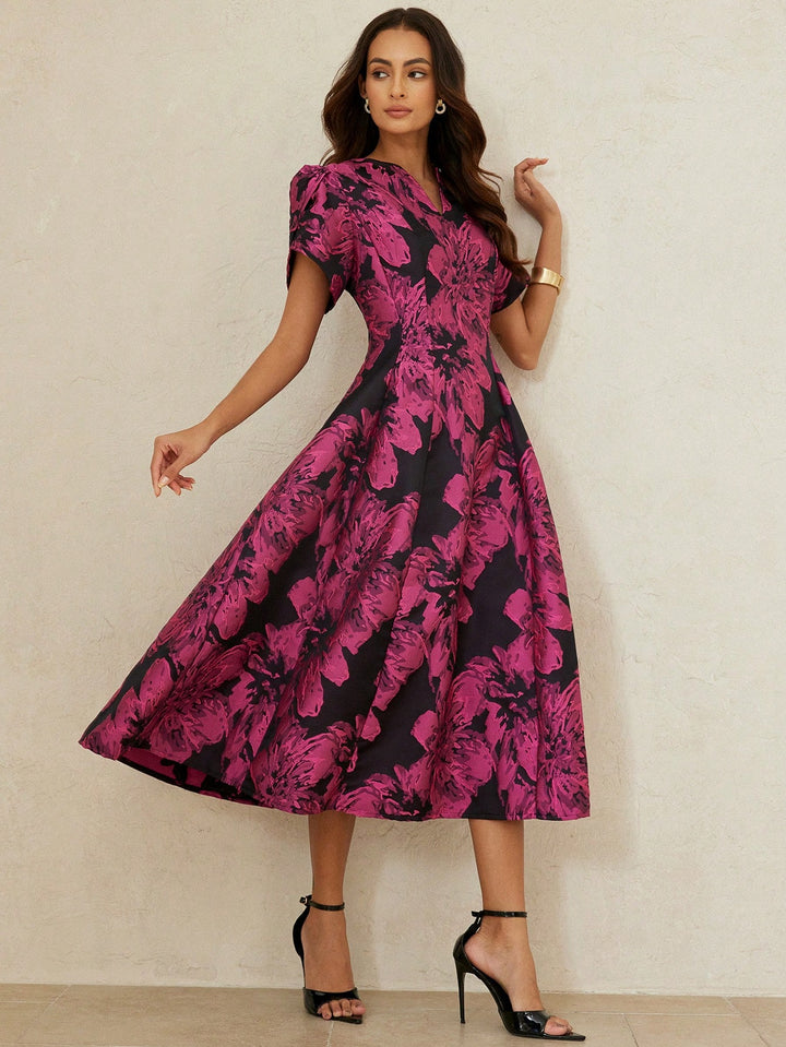Rochie maxi SHEIN, mix culori