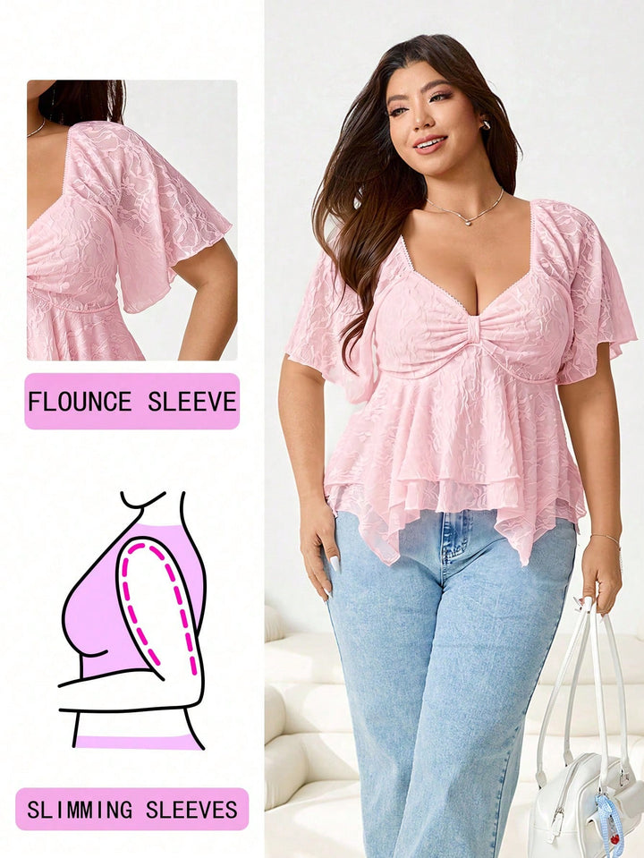 Tricou SHEIN, roz