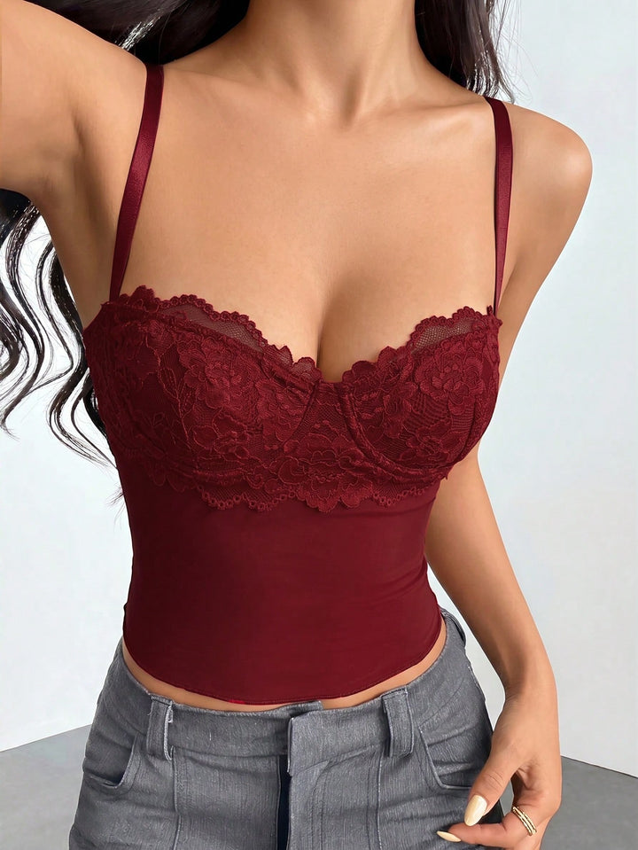 Tricou SHEIN, vișiniu