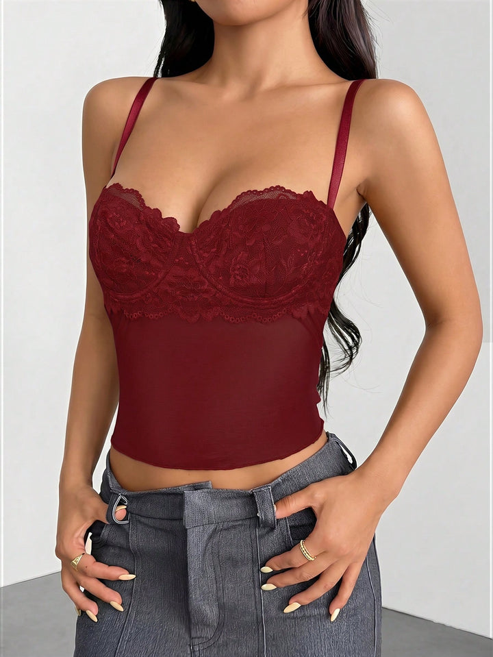 Tricou SHEIN, vișiniu