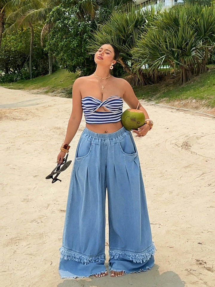Jeans SHEIN, albastru