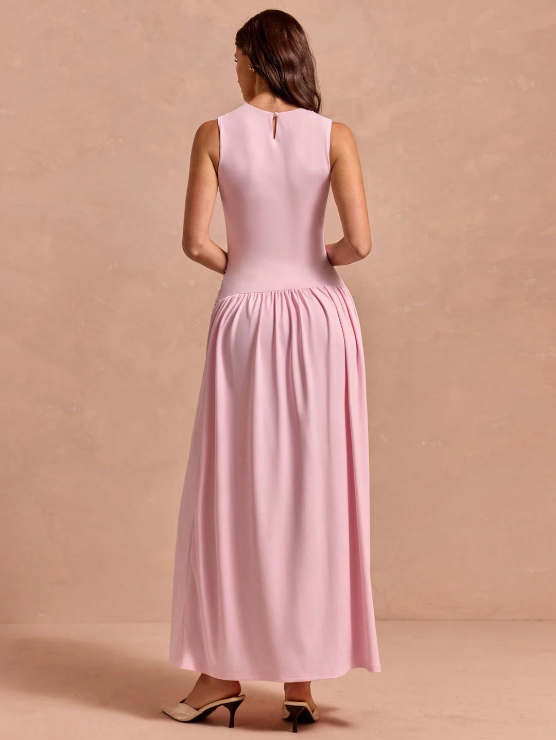 Rochie maxi SHEIN, roz