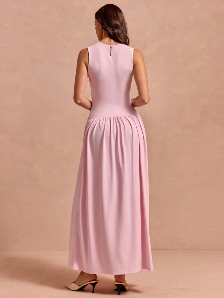 Rochie maxi SHEIN, roz