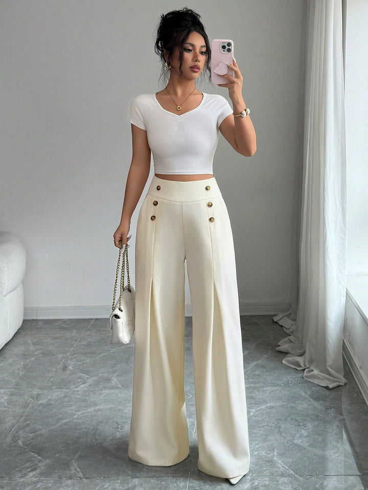 Pantaloni SHEIN, bej