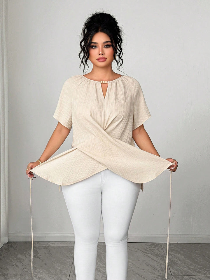 Bluză SHEIN, portocaliu