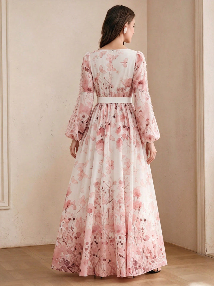 Rochie maxi SHEIN, roz