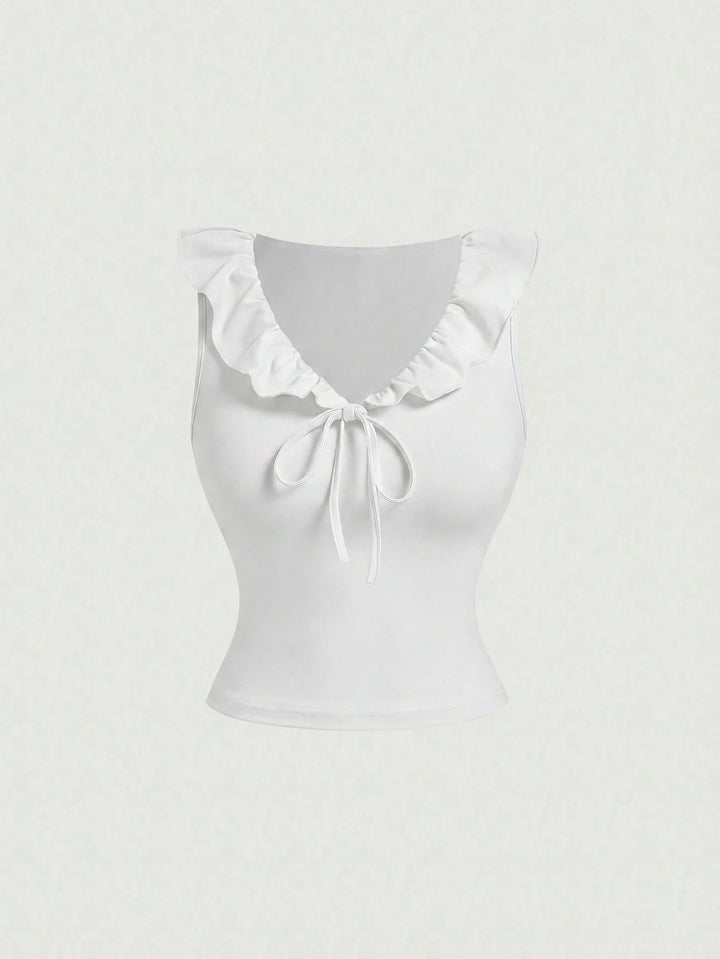 Top SHEIN, alb