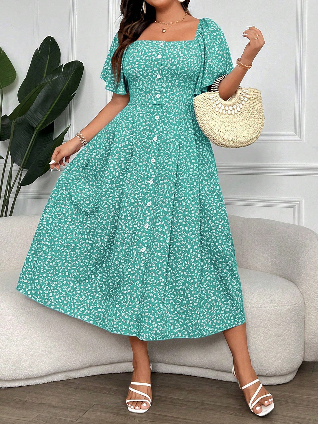 Rochie SHEIN, turcoaz