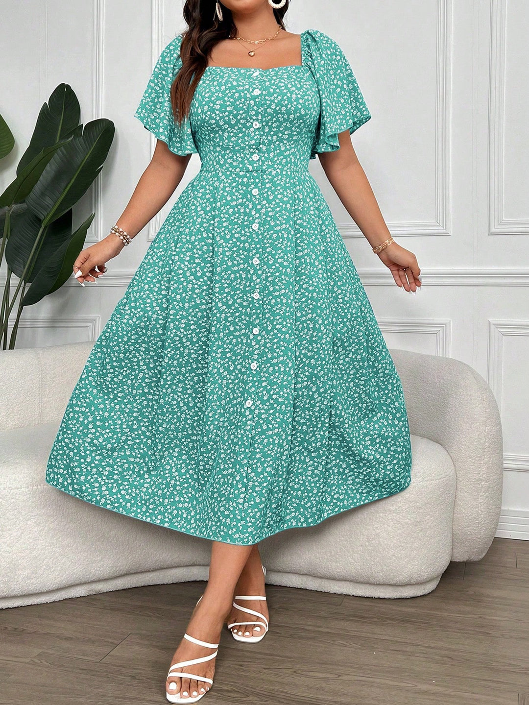 Rochie SHEIN, turcoaz