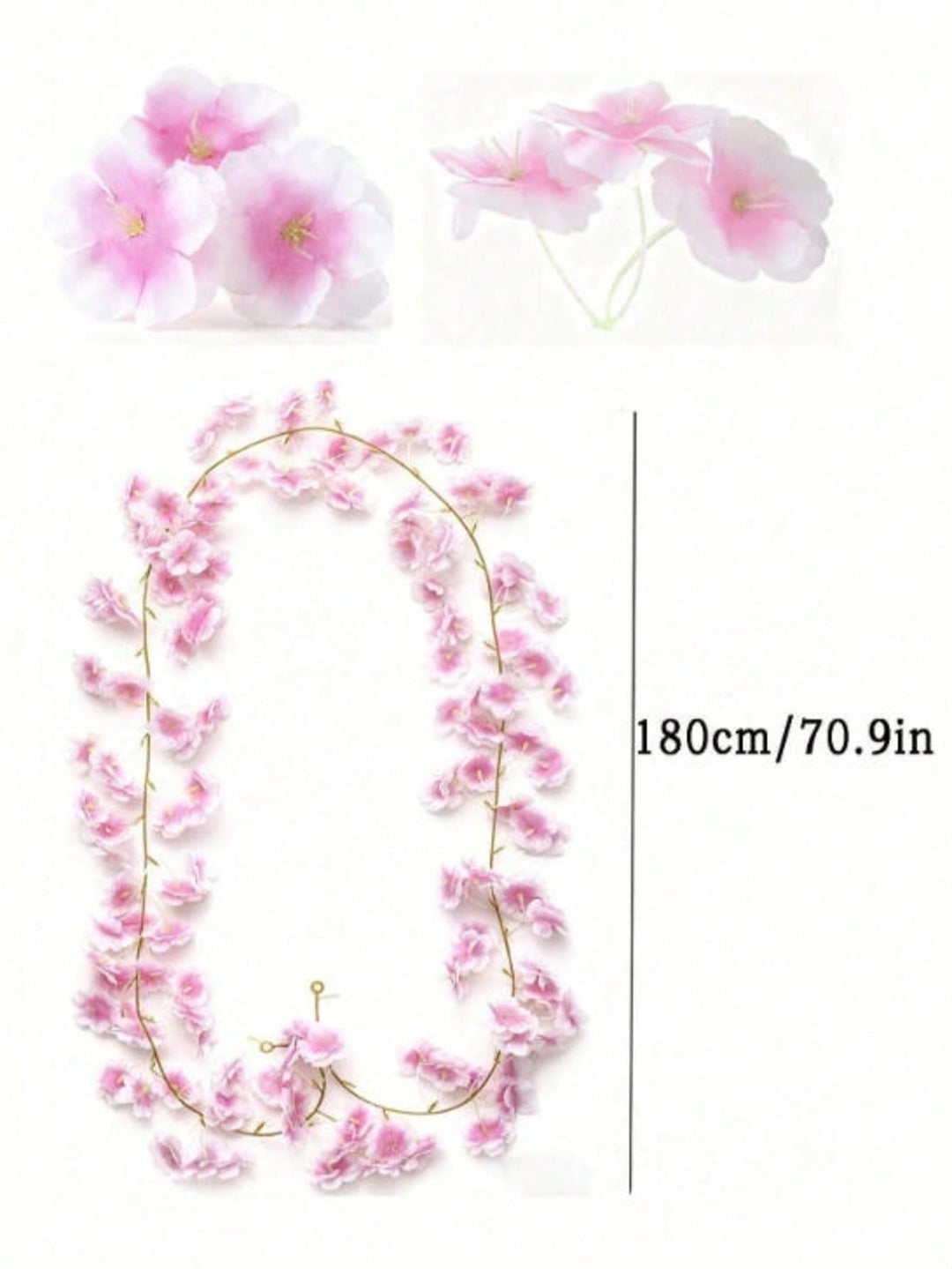 Floari artificiale SHEIN, roz