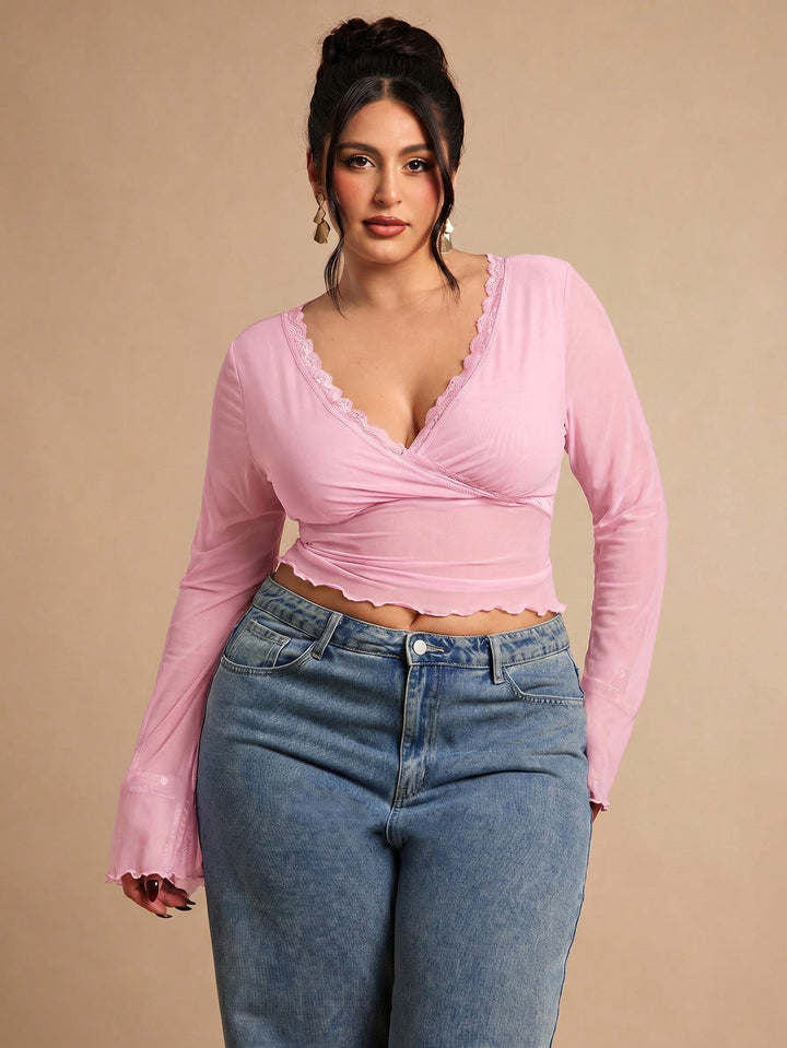 Tricou SHEIN, roz