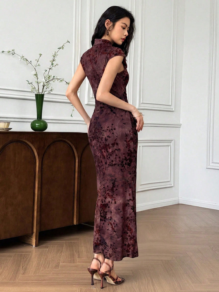 Rochie maxi SHEIN, roz