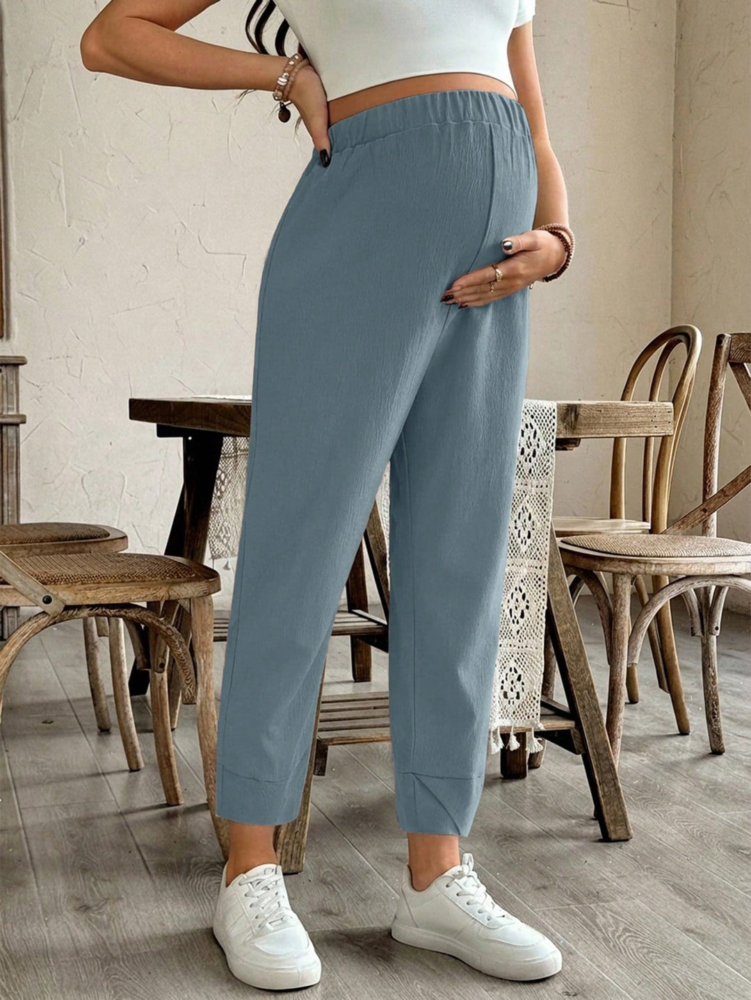 Pantaloni SHEIN, albastru