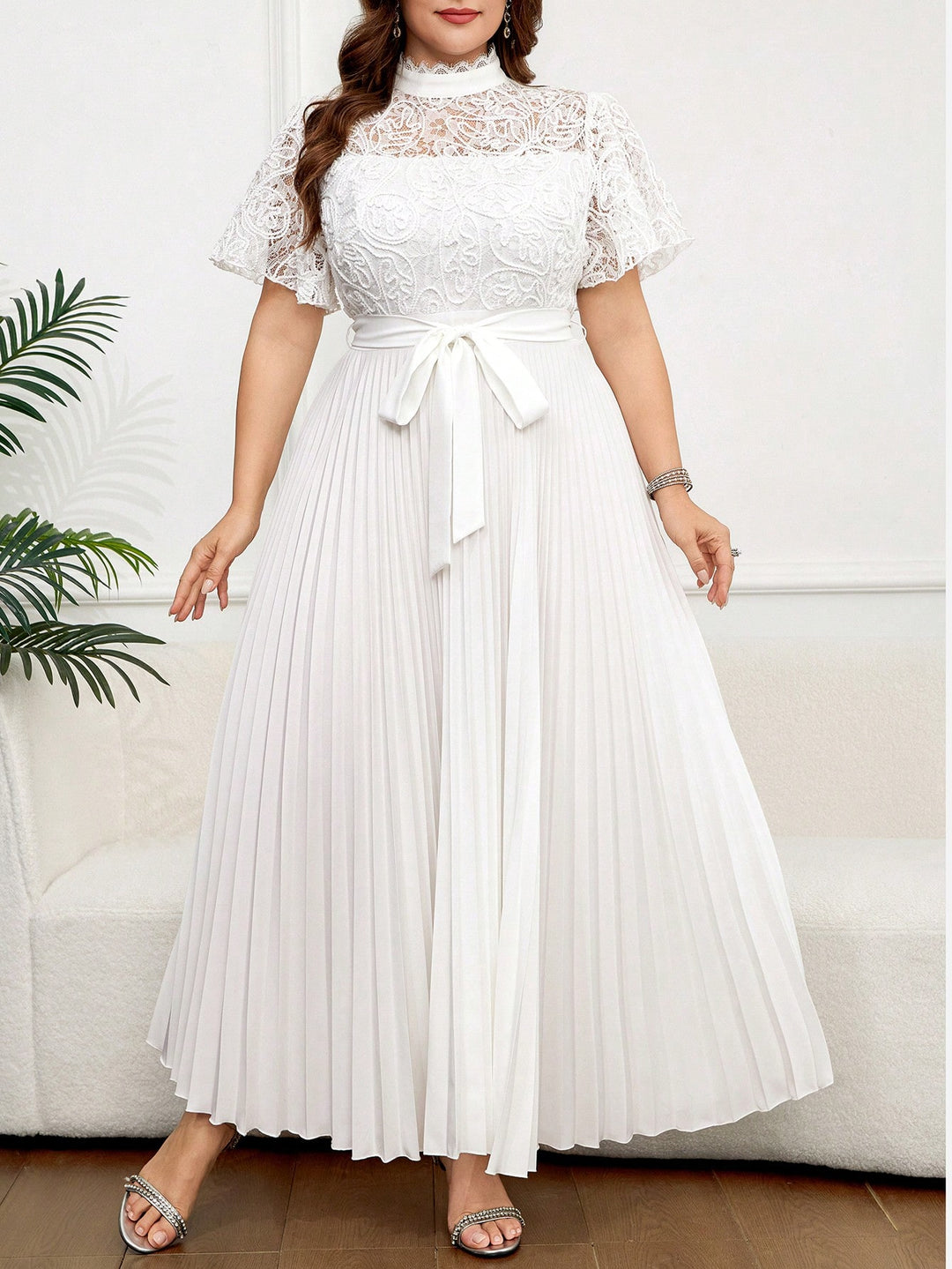 Rochie SHEIN, alb