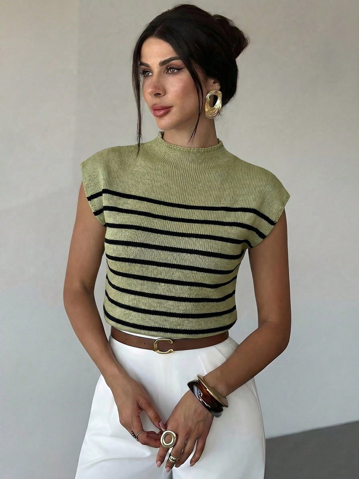 Maieu tricotat SHEIN, verde