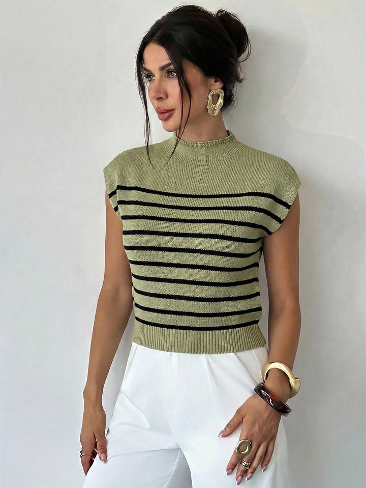 Maieu tricotat SHEIN, verde