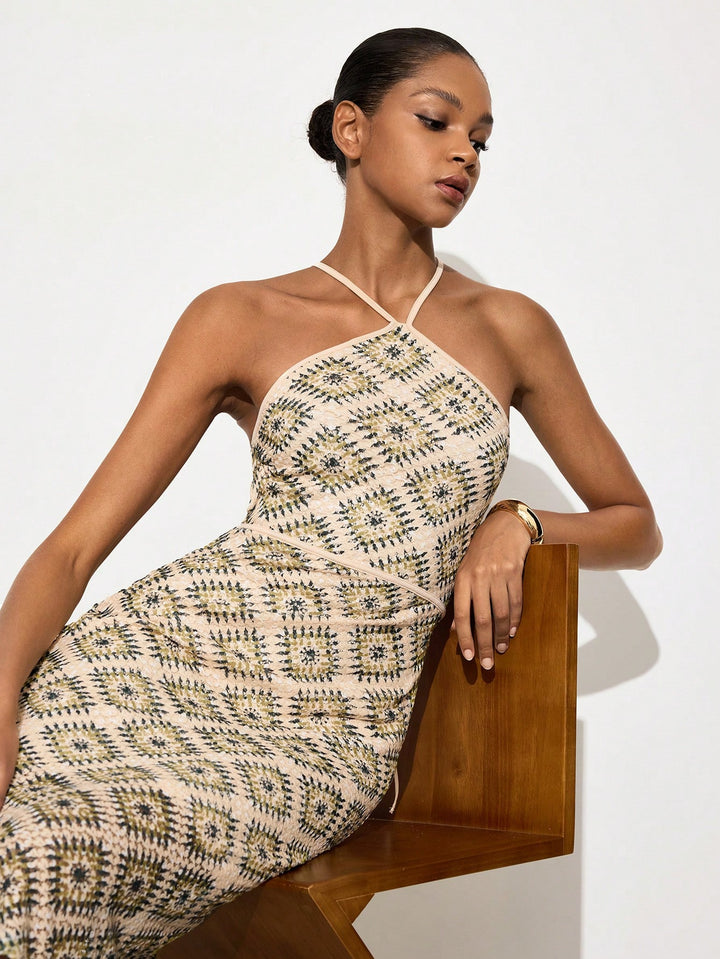 Rochie midi SHEIN, mix culori