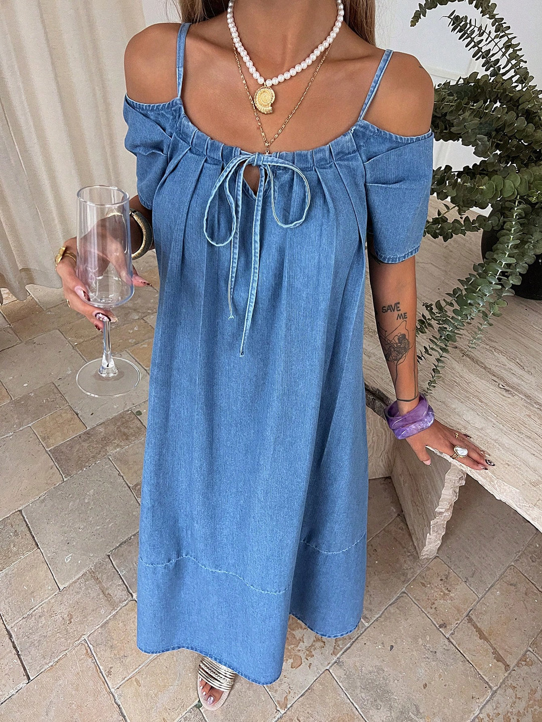 Rochie SHEIN, albastru