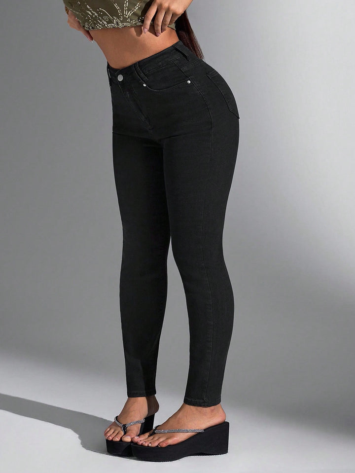Jeans SHEIN, negru
