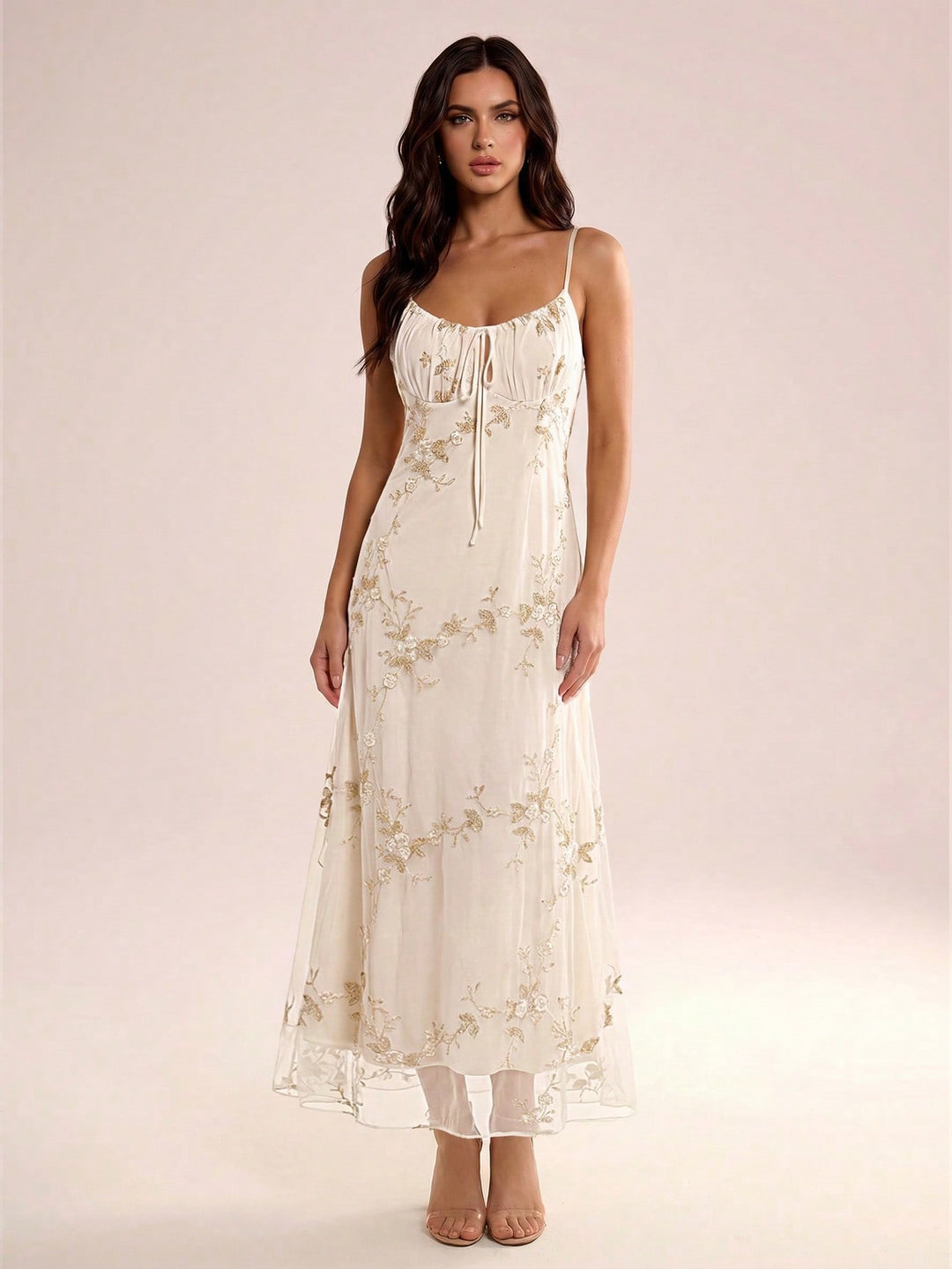 Rochie maxi SHEIN, mix culori