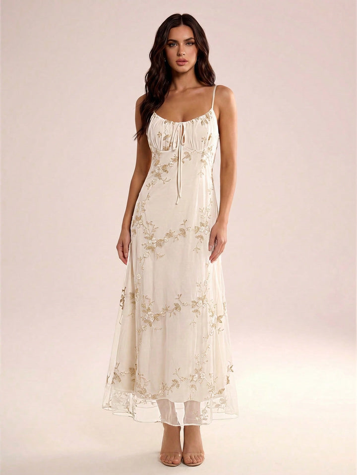 Rochie maxi SHEIN, mix culori